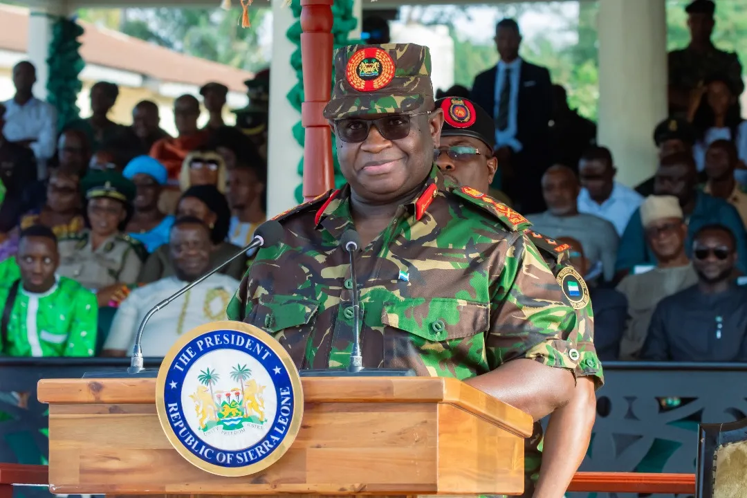 Sl President Icon Sierra Leone’s President Julius Maada Bio Graces The 16th Armed Forces ...
