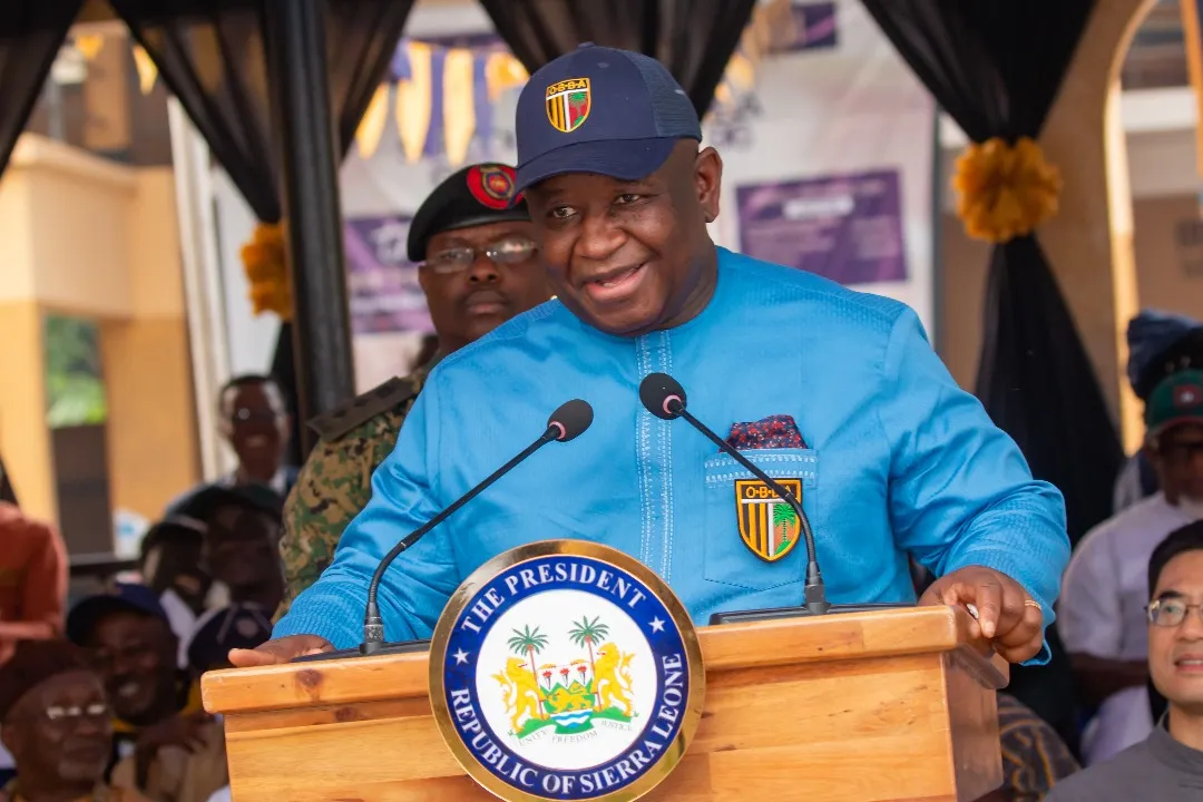 President Bio Photo Sierra Leone’s President Julius Maada Bio Graces Bo School Speech Day ...