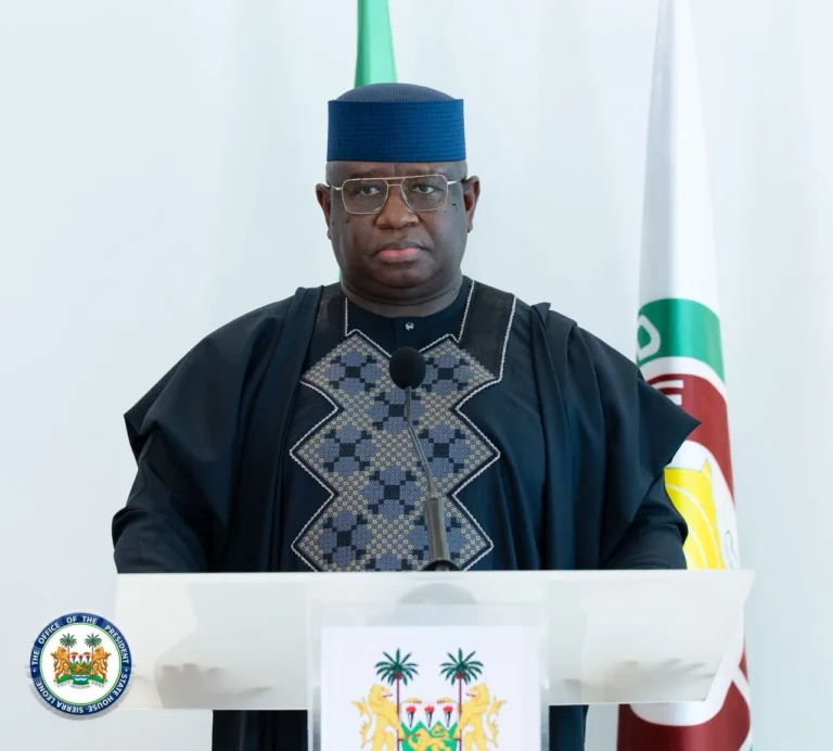 President Julius Maada Bio