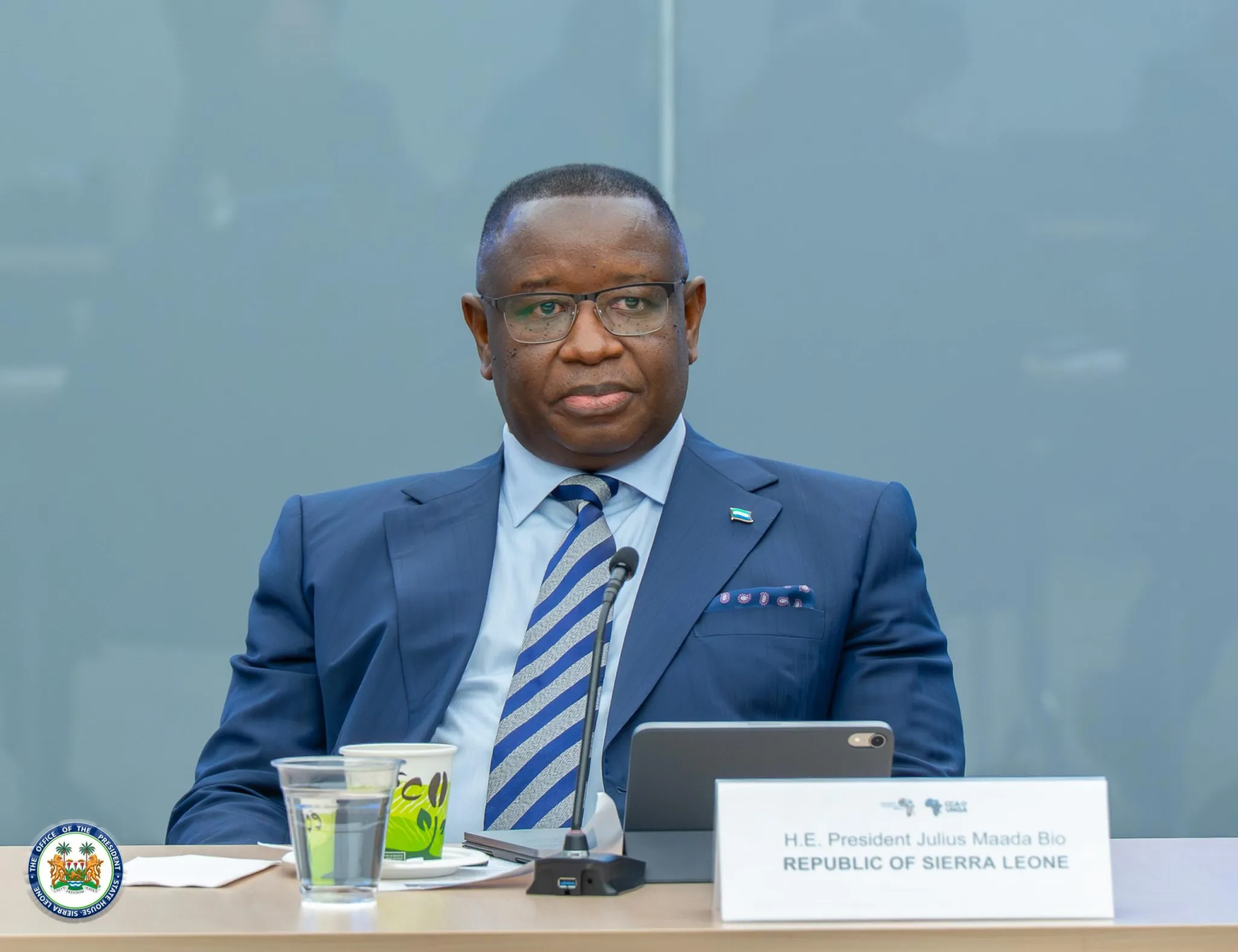 President Bio Photo Keynote Statement By His Excellency Dr Julius Maada Bio, President Of ...