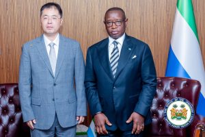 Sierra Leone’s President Julius Maada Bio Receives Letter Of Credence From New Chinese Ambassador, Reaffirms Commitment To Deepening Bilateral Relations