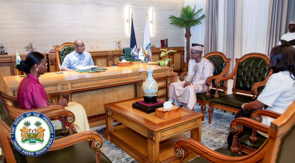 Outgoing Orange Sierra Leone CEO Bids Farewell To President Bio, Assures Continued Strong Partnership With Government