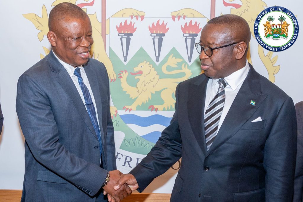 Sierra Leone’s President Bio Swears In Judicial Tribunal To Investigate Justice Halloway