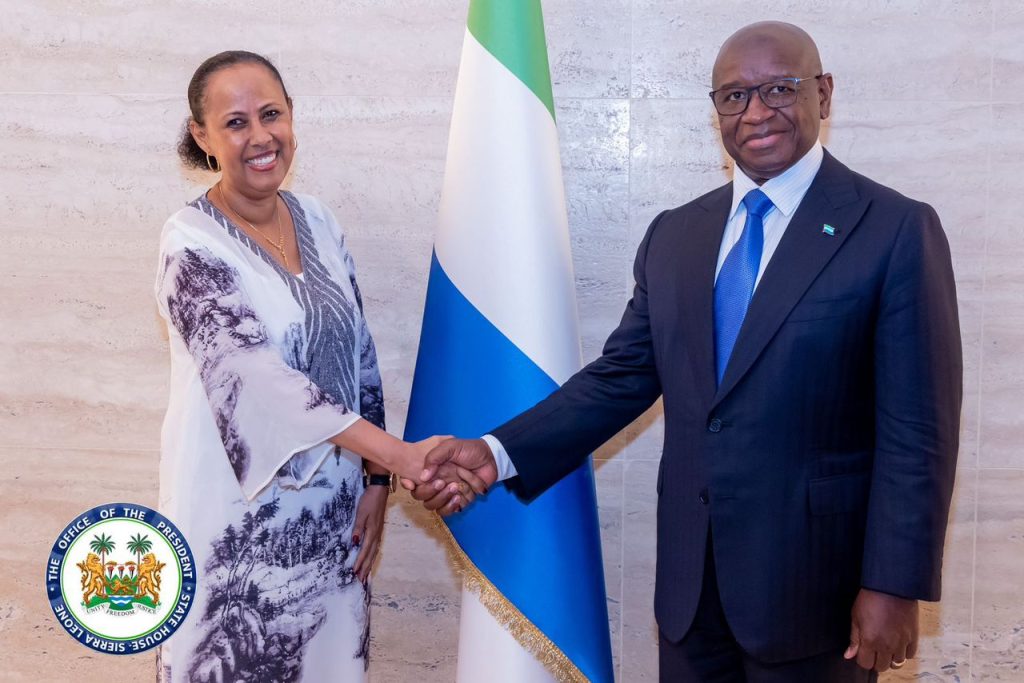 Sierra Leone’s President Julius Maada Bio Receives Afdb Executive Director, Commends Strong Economic Performance
