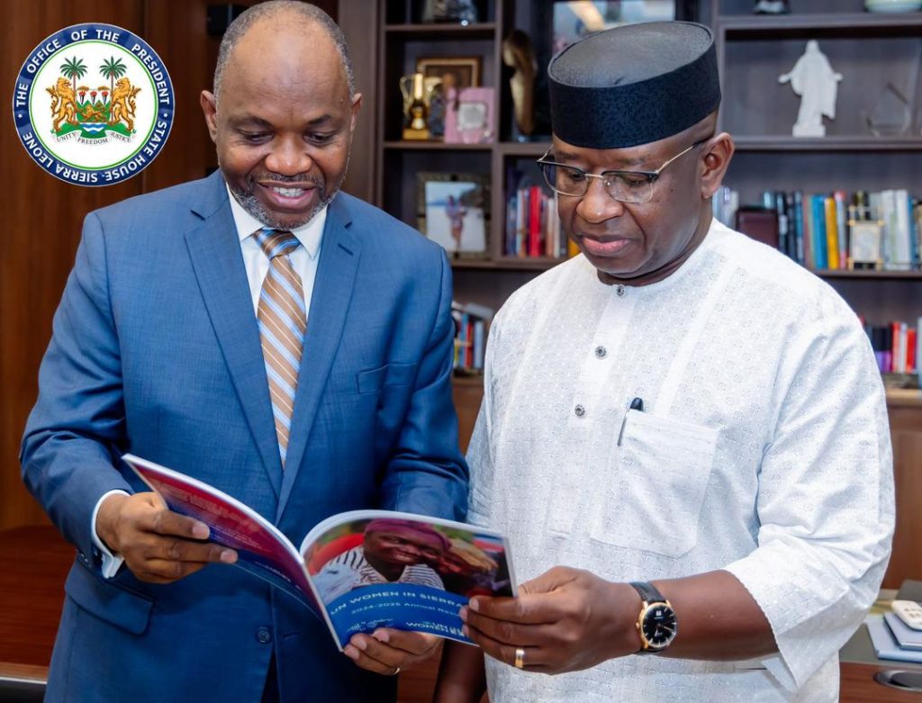 UN Women Regional Director Pays Courtesy Call On Sierra Leone’s President Julius Maada Bio, Reaffirms Support For Gender Reforms