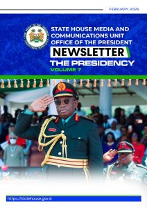 WELCOME TO THE SEVENTH EDITION OF THE PRESIDENCY NEWSLETTER