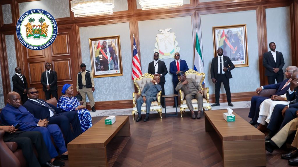 Sierra Leone’s President Julius Maada Bio Arrives In Conakry For Mano River Leaders’ Meeting On Regional Peace And Border Security