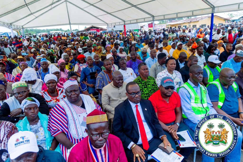 Sierra Leone’s President Julius Maada Bio Joins President Joseph Nyuma Boakai Sr. Of Liberia To Launch 255km Road Project, Advancing Regional Integration In West Africa