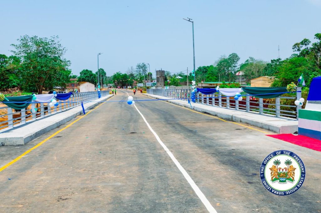 Sierra Leone’s President Julius Maada Bio Commissions Major Infrastructure Projects In Pujehun, Launches Pujehun-Gbondapi Road