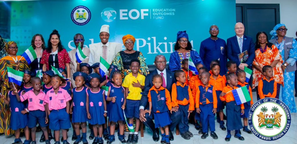 Sierra Leone’s President Julius Maada Bio Unveils Nationwide Plan To Expand Early Childhood Education Access