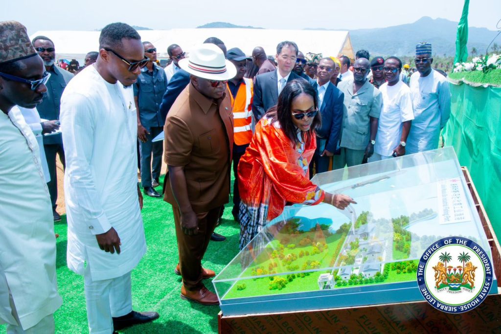 Sierra Leone’s President Julius Maada Bio Unveils Sierra Leone’s First Industrial Fishing Port In Historic Black Johnson Project