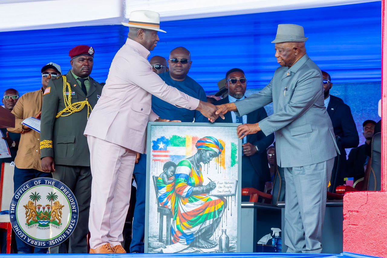 Sierra Leone’s President Julius Maada Bio Joins President Joseph Nyuma Boakai Sr. Of Liberia To Launch 255km Road Project, Advancing Regional Integration In West Africa