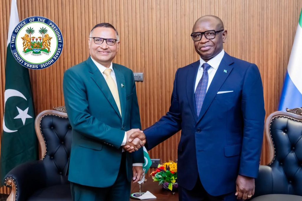 Sierra Leone’s President Julius Maada Bio Receives Five Ambassadors, Reaffirms Commitment To Strengthening Bilateral Relations