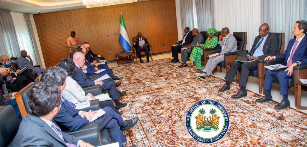 World Bank Executive Directors Visit President Julius Maada Bio, Reaffirm Strong Support For Sierra Leone’s Development Agenda
