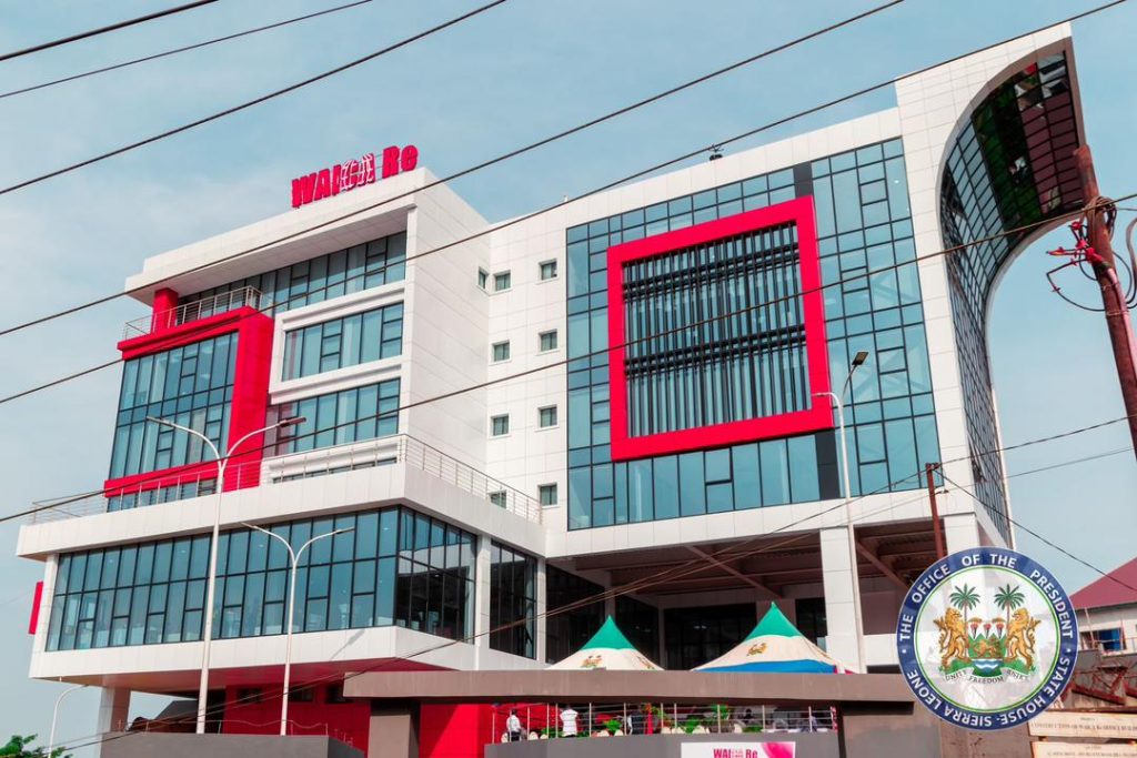 Sierra Leone’s President Bio Commissions Waica Re Headquarters, Reaffirms Sierra Leone’s Position As Regional Financial And Investment Hub