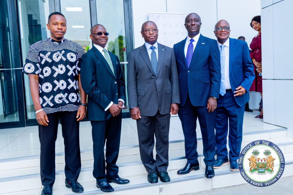 Sierra Leone’s President Bio Commissions Waica Re Headquarters, Reaffirms Sierra Leone’s Position As Regional Financial And Investment Hub