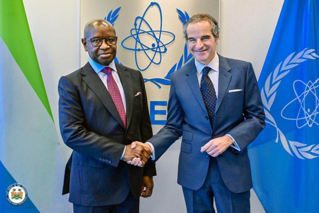 IAEA Director General Rafael Mariano Grossi Commits Support To Sierra Leone’s Nuclear Energy Ambitions