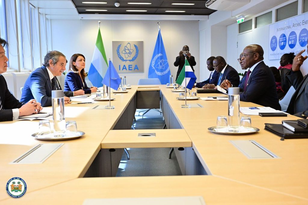 IAEA Director General Rafael Mariano Grossi Commits Support To Sierra Leone’s Nuclear Energy Ambitions