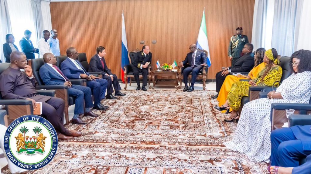 Sierra Leone’s President Julius Maada Bio Receives Five Ambassadors, Reaffirms Commitment To Strengthening Bilateral Relations