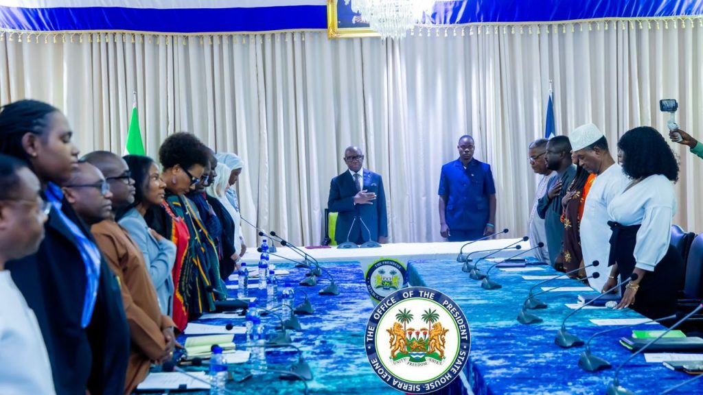 Sierra Leone's President Julius Maada Bio Reaffirms Commitment To Peace As International Guarantors Review Progress On Agreement For National Unity