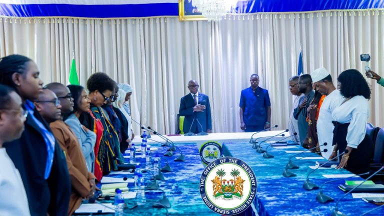 Sierra Leone's President Julius Maada Bio Reaffirms Commitment To Peace As International Guarantors Review Progress On Agreement For National Unity