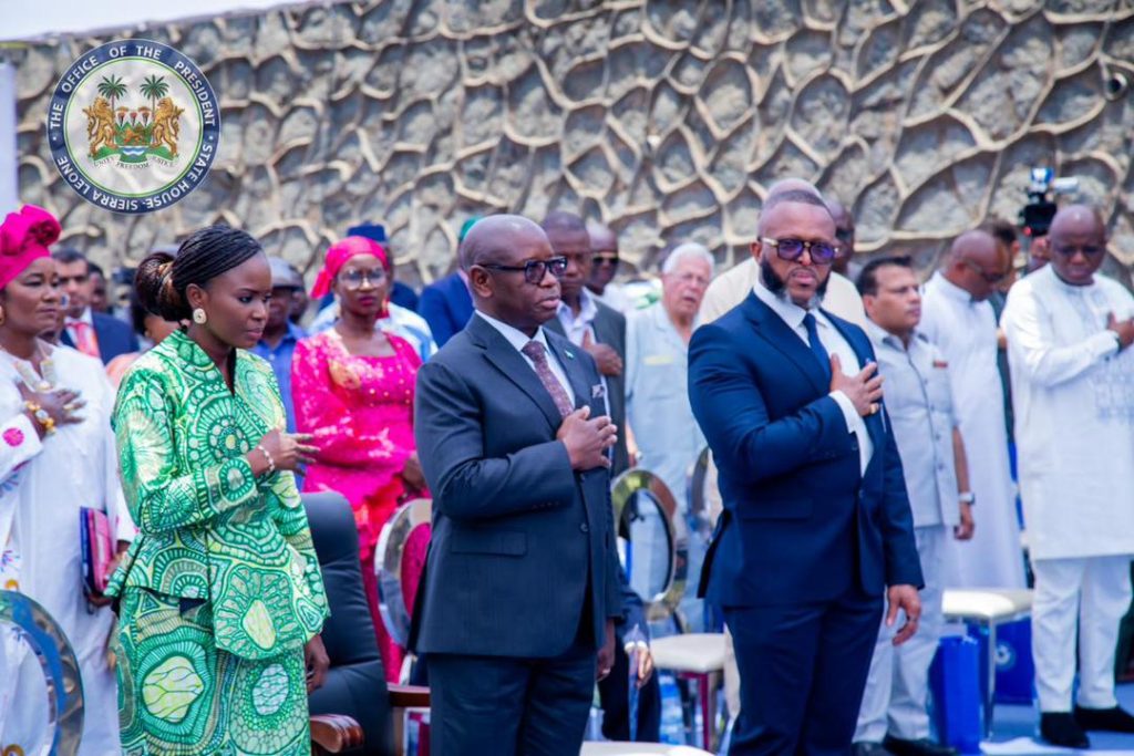 Sierra Leone’s President Julius Maada Bio Commissions NAtCA HQ, Reinforces Commitment To Digital Innovation