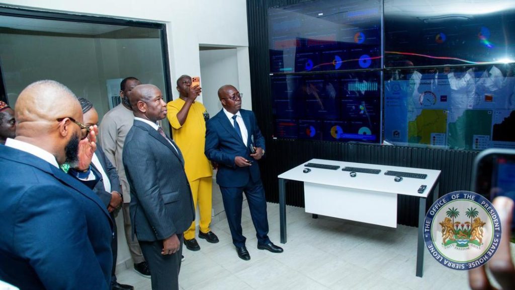 Sierra Leone’s President Julius Maada Bio Commissions NAtCA HQ, Reinforces Commitment To Digital Innovation
