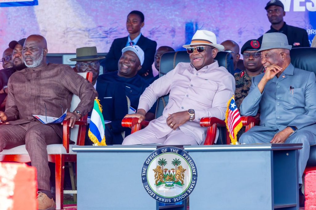 Sierra Leone’s President Julius Maada Bio Joins President Joseph Nyuma Boakai Sr. Of Liberia To Launch 255km Road Project, Advancing Regional Integration In West Africa