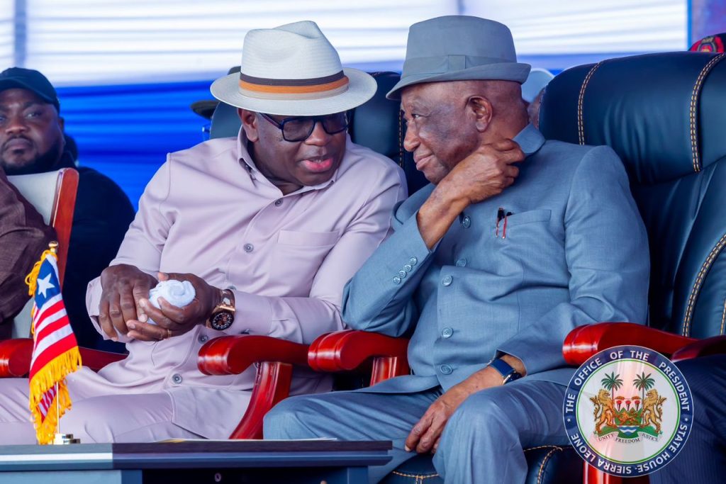 Sierra Leone’s President Julius Maada Bio Joins President Joseph Nyuma Boakai Sr. Of Liberia To Launch 255km Road Project, Advancing Regional Integration In West Africa