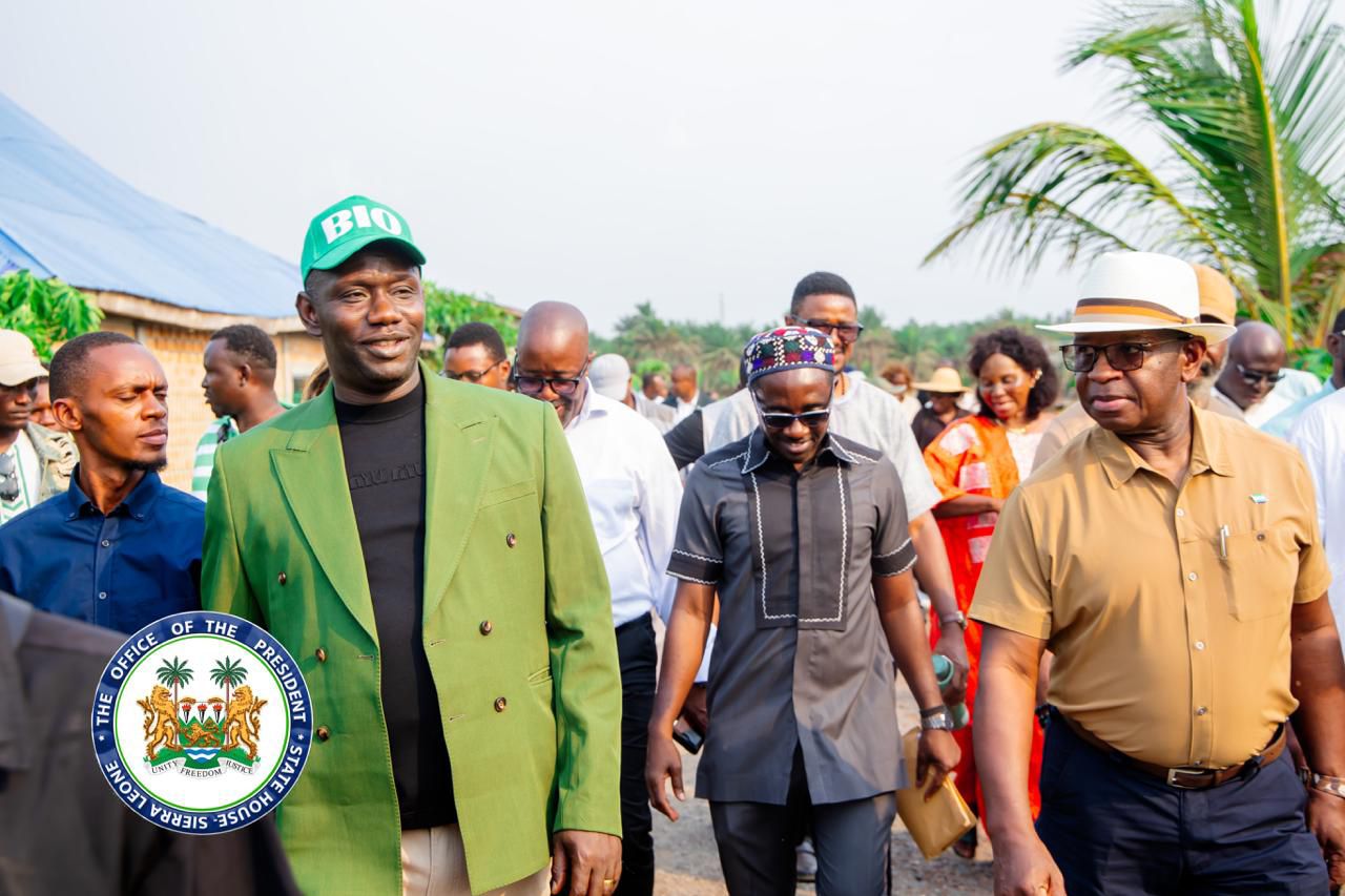 Sierra Leone’s President Bio Showcases Practical Leadership In Agriculture, Visits Newton Poultry And Commences 22-Metric Ton Fish Harvest