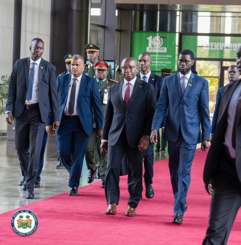 Sierra Leone’s President Julius Maada Bio Champions “Prevention Before Intervention” At Dakar Forum On Peace And Security