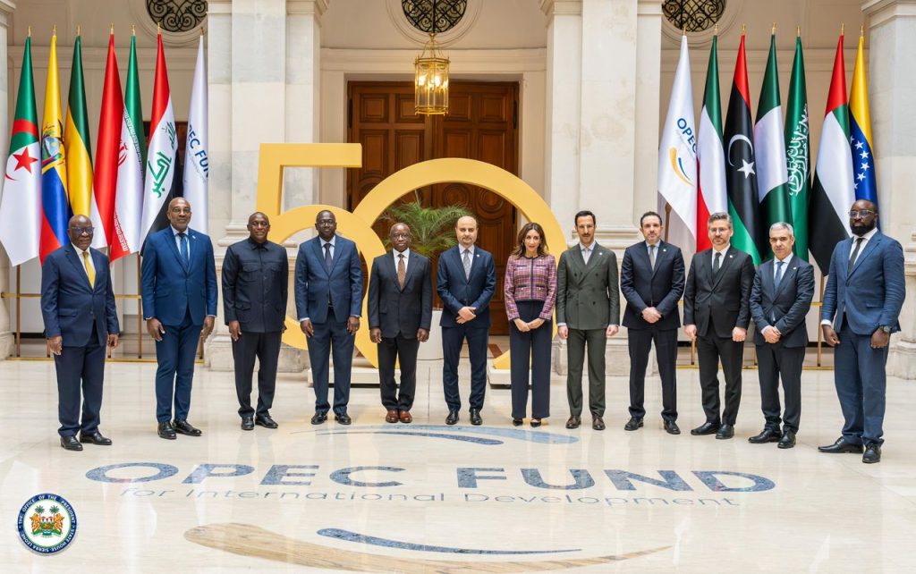 OPEC Fund President Abdulhamid Alkhalifa Pledges Support For Cancer Centre In Sierra Leone, Reaffirms Commitment To Agriculture, Energy And The Economy