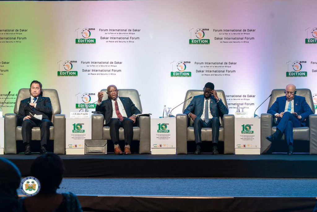 Sierra Leone’s President Julius Maada Bio Champions “Prevention Before Intervention” At Dakar Forum On Peace And Security