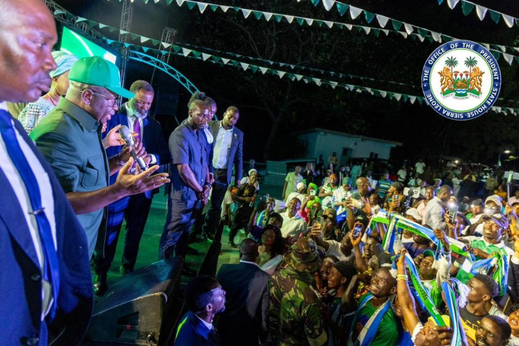 Sierra Leone’s President Julius Maada Bio Commemorates SLPP’s 75th Anniversary, Calls For Unity, Discipline And Electoral Preparedness Ahead Of 2028 Elections