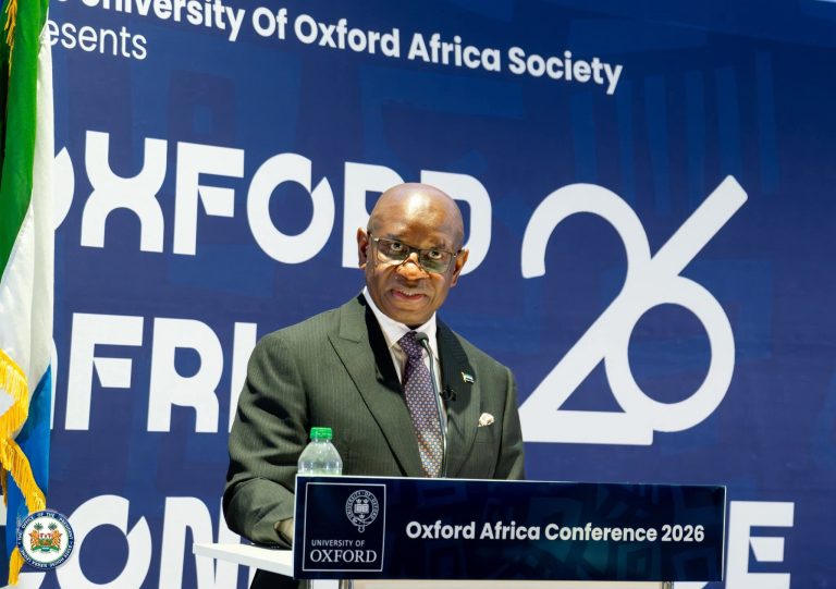 PRESIDENTIAL KEYNOTE ADDRESS BY HIS EXCELLENCY DR JULIUS MAADA BIO PRESIDENT OF THE REPUBLIC OF SIERRA LEONE CHAIRMAN, ECOWAS AUTHORITY OF HEADS OF STATE AND GOVERNMENT OXFORD AFRICA CONFERENCE 2026 UNIVERSITY OF OXFORD THEME: “ANCHORING AFRICA: GROUNDED, GAME-CHANGING LEADERSHIP IN THE AGE OF DISRUPTION” SUNDAY, MAY 17, 2026