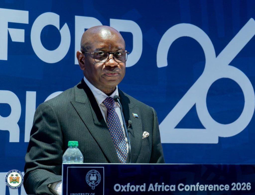 PRESIDENTIAL LECTURE ADDRESS BY HIS EXCELLENCY DR JULIUS MAADA BIO PRESIDENT OF THE REPUBLIC OF SIERRA LEONE CHAIRMAN, ECOWAS AUTHORITY OF HEADS OF STATE AND GOVERNMENT AT THE OXFORD POSTGRADUATE DISTINGUISHED LECTURE SERIES ON DEMOCRACY IN AFRICA THEME: “DEFENDING CONSTITUTIONAL DEMOCRACY IN AN ERA OF GROWING COUPS AND ELECTORAL UNCERTAINTY IN WEST AFRICA” UNIVERSITY OF OXFORD, MONDAY, 18 MAY 2026