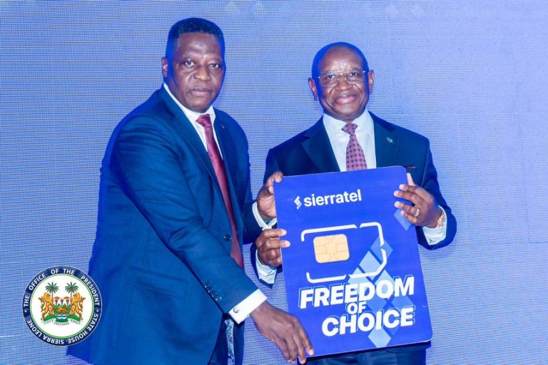 Sierra Leone’s President Julius Maada Bio Relaunches Sierratel, Commits To Stronger Public-Private Partnership In Telecoms Sector