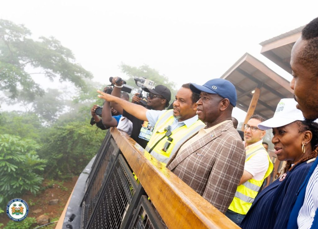 Sierra Leone’s President Bio Tours Bunce Island, Leicester Peak And Tacugama, Positioning Sierra Leone As A Premier Heritage And Eco-Tourism Destination