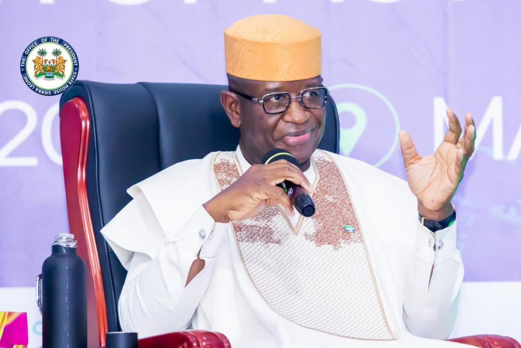 President Julius Maada Bio Highlights Gains In Government, Reaffirms Commitment To Inclusive Governance And National Unity At Presidential Town Hall Meeting In Makeni