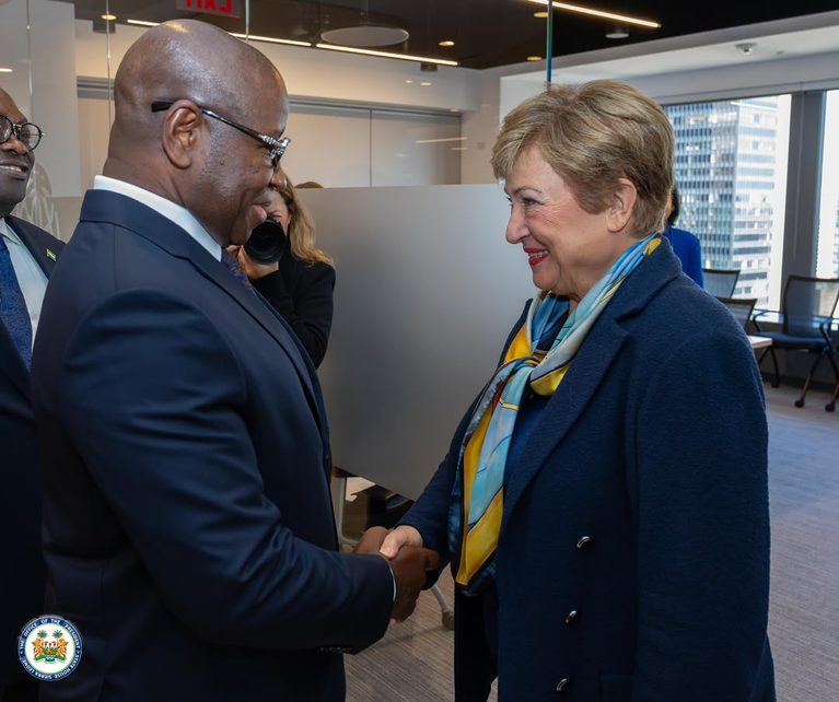 IMF Managing Director Commends President Bio For Sierra Leone’s Impressive Macroeconomic Consolidation