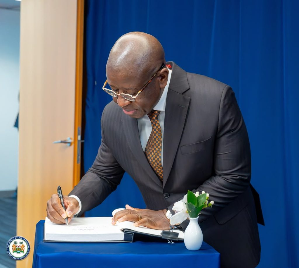 UN Secretary-General Commends President Julius Maada Bio’s Leadership